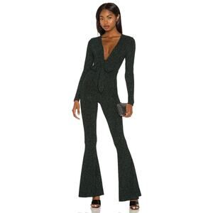 Show Me Your Mumu X REVOLVE Martina Jumpsuit Emerald - XS